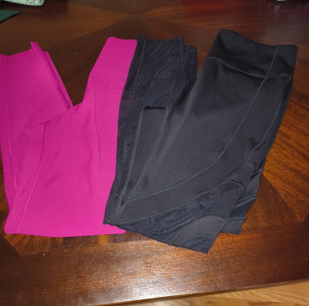 Pink and Black Leggings Bundle